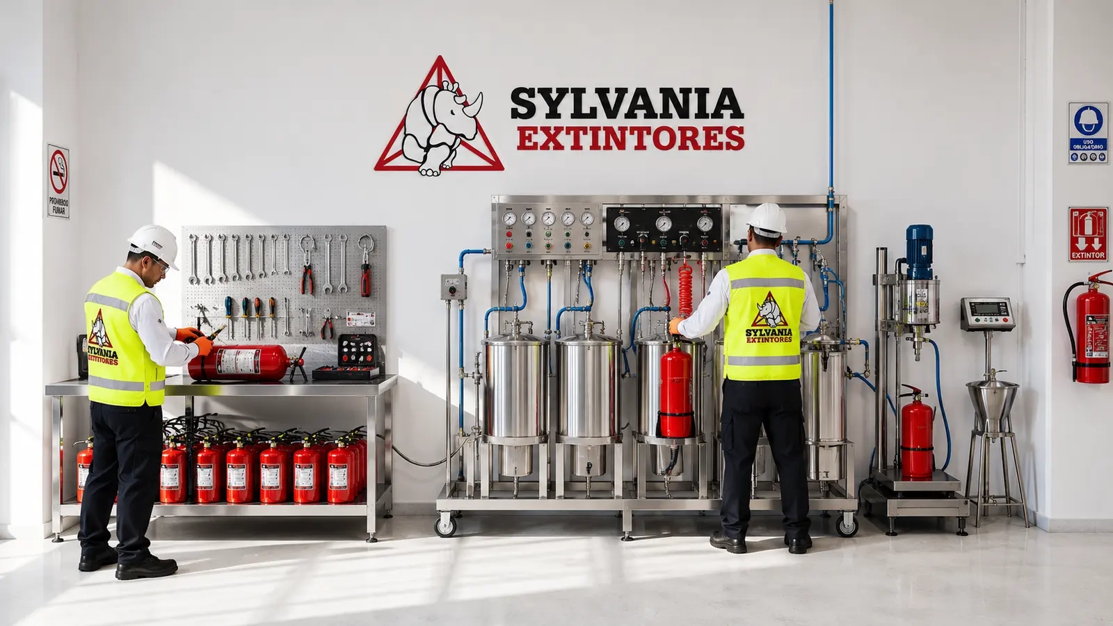Instalaciones técnicas de Sylvania Extintores